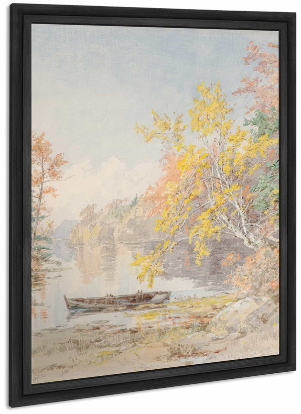 Autumn On The Lake By Jasper Francis Cropsey