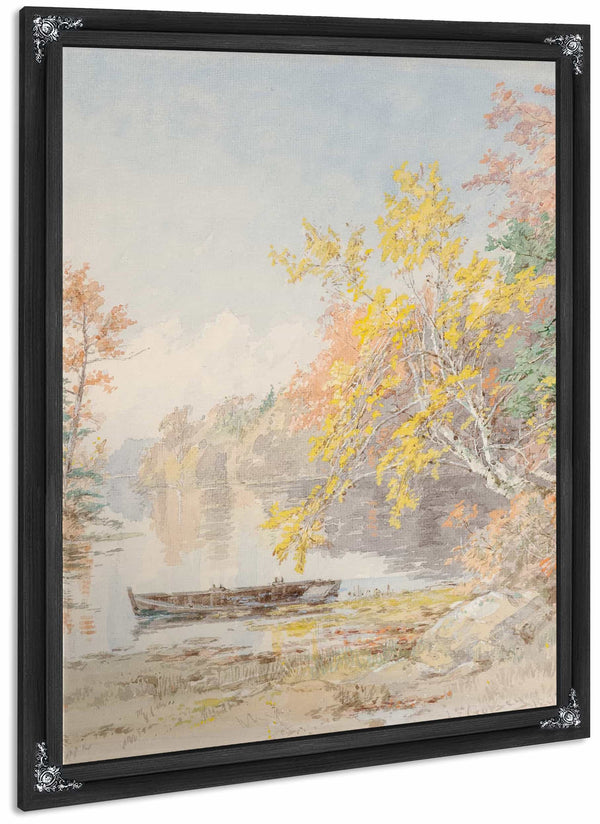 Autumn On The Lake By Jasper Francis Cropsey