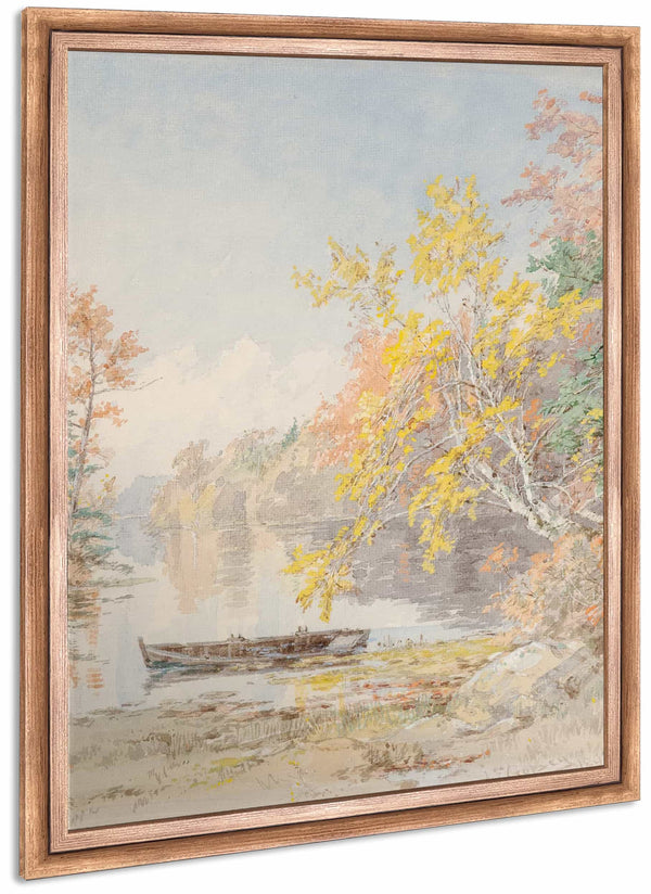 Autumn On The Lake By Jasper Francis Cropsey