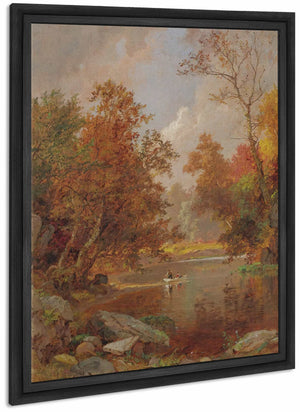 Autumn On The River By Jasper Francis Cropsey