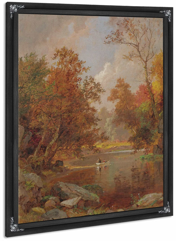 Autumn On The River By Jasper Francis Cropsey