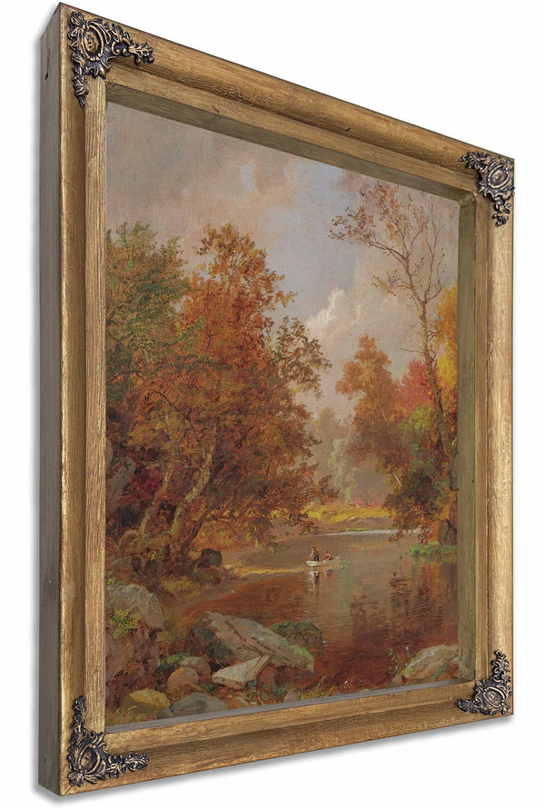 Autumn On The River By Jasper Francis Cropsey