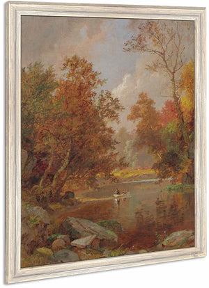 Autumn On The River By Jasper Francis Cropsey