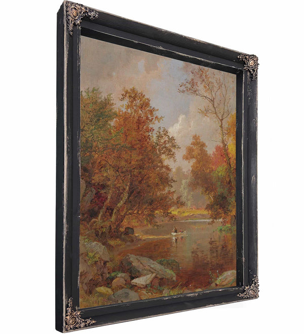 Autumn On The River By Jasper Francis Cropsey