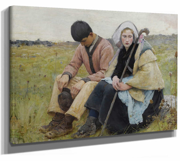 Auvers Sur Oise By Charles Sprague Pearce