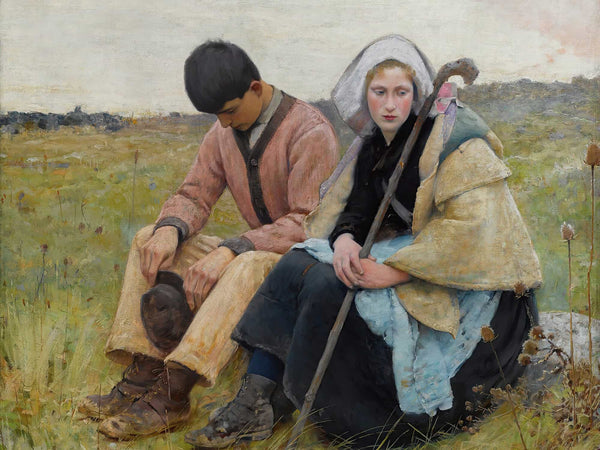 Charles Sprague Pearce Auvers Sur Oise By Charles Sprague Pearce