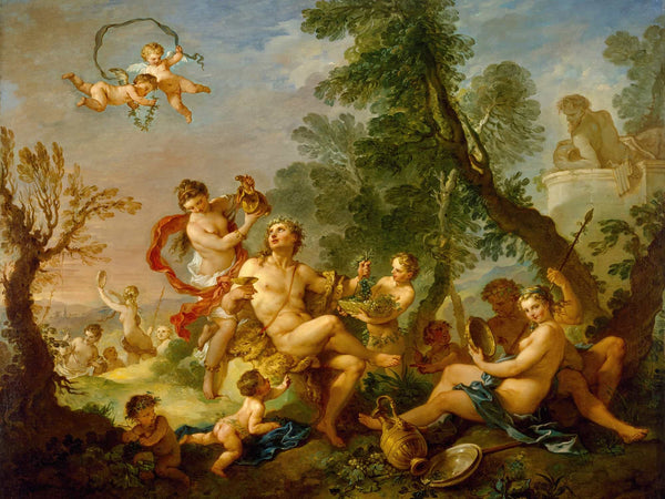 Charles Joseph Natoire Bacchanal By Charles Joseph Natoire