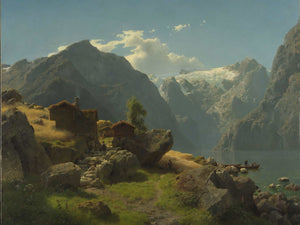 Hans Gude Balestrand By Hans Gude