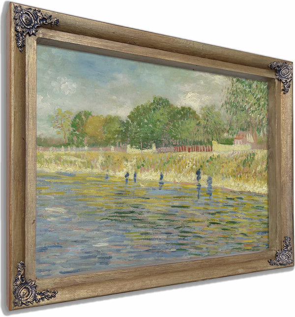 Bank Of The Seine By Vincent Van Gogh