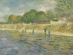 Vincent Van Gogh Bank Of The Seine By Vincent Van Gogh