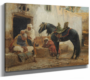 Barber Of Biskra By Frederick Arthur Bridgman