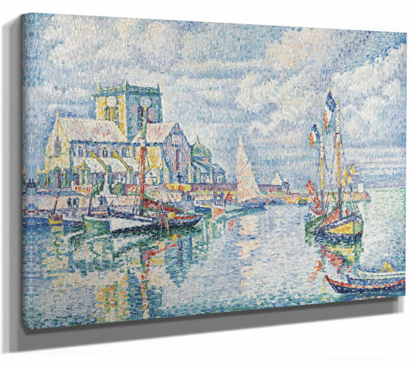 Barfleur By Paul Signac