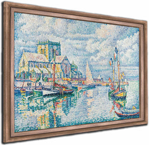 Barfleur By Paul Signac