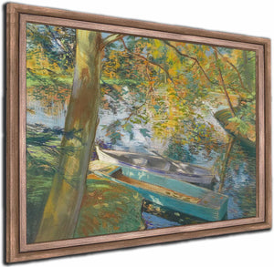 Barques En Automne By Pierre Georges Jeanniot