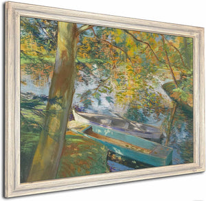 Barques En Automne By Pierre Georges Jeanniot