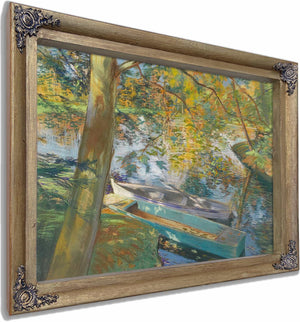 Barques En Automne By Pierre Georges Jeanniot