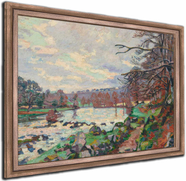 Barrage De Genetin Crozant By Armand Guillaumin