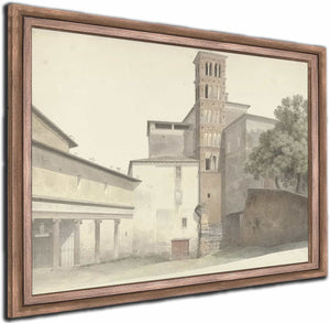 Basilica And Monastery Of Ss Giovanni E Paolo In Rome By Josephus Augustus Knip