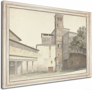 Basilica And Monastery Of Ss Giovanni E Paolo In Rome By Josephus Augustus Knip