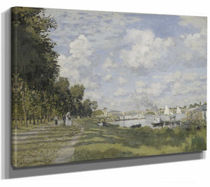 Bassin Dargenteuil By Claude Monet