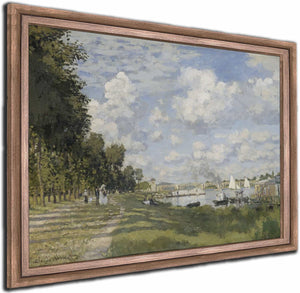 Bassin Dargenteuil By Claude Monet