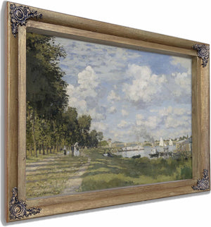 Bassin Dargenteuil By Claude Monet