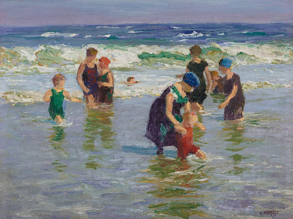 Edward Henry Potthast Bathers By Edward Henry Potthast