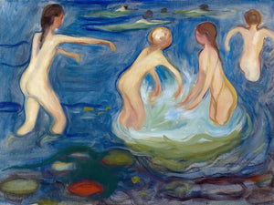 Edvard Munch Bathing Girls (1897–99) By Edvard Munch