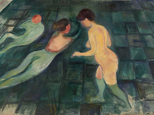 Edvard Munch Bathing Women (1896–97) By Edvard Munch