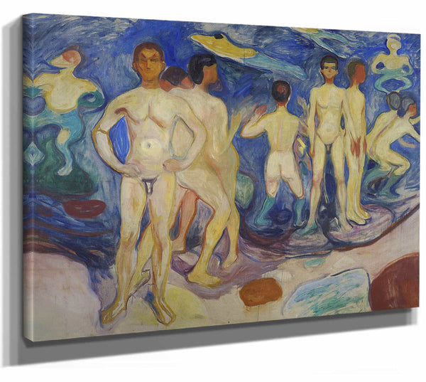 Bathing Young Men By Edvard Munch