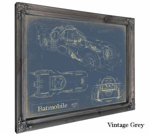 Batmobile Wall Art from Bella Frye.