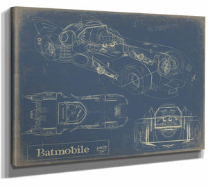 Batmobile Wall Art from Bella Frye.