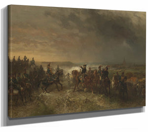 Battle Of Castricum By Charles Rochussen