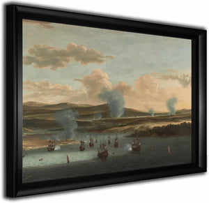 Battle Of Medway By Willem Schellinks