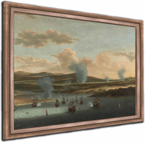 Battle Of Medway By Willem Schellinks