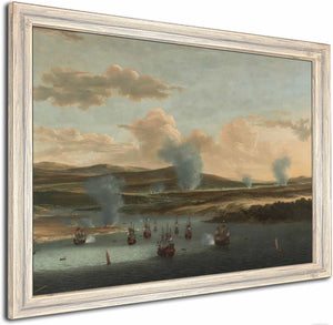 Battle Of Medway By Willem Schellinks