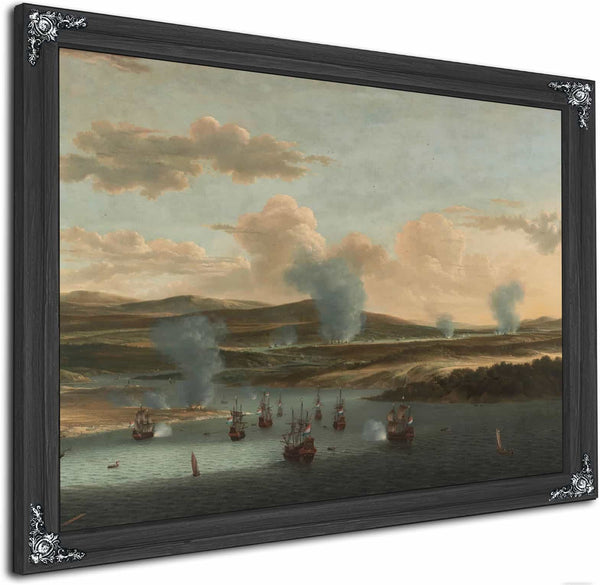 Battle Of Medway By Willem Schellinks