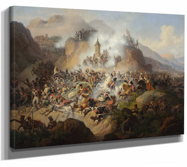 Battle Of Somosierra By January Suchodolski