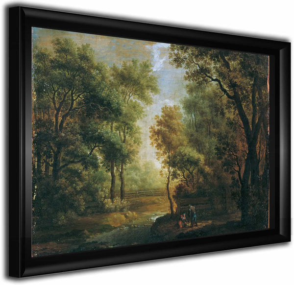 Baumlandschaft By Johann Evangelist Dorfmeister