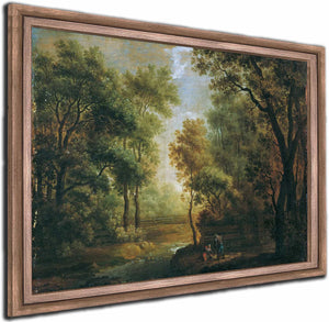 Baumlandschaft By Johann Evangelist Dorfmeister