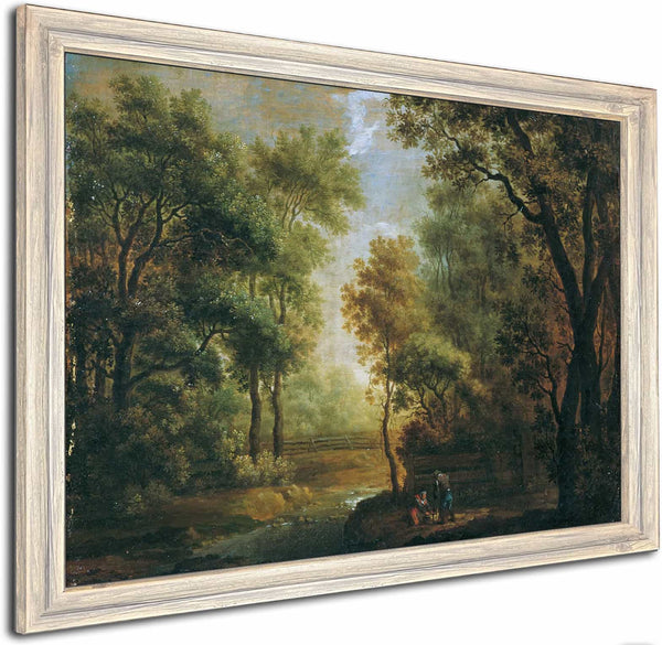 Baumlandschaft By Johann Evangelist Dorfmeister