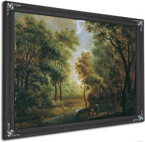 Baumlandschaft By Johann Evangelist Dorfmeister