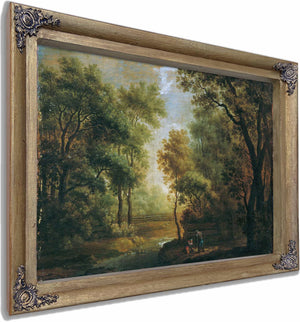 Baumlandschaft By Johann Evangelist Dorfmeister