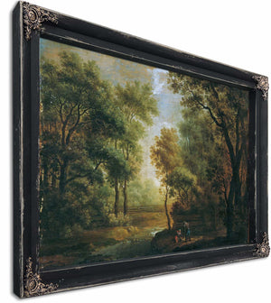 Baumlandschaft By Johann Evangelist Dorfmeister