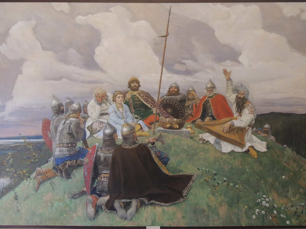 Victor Mikhailovich Vasnetsov Bayan By Victor Mikhailovich Vasnetsov