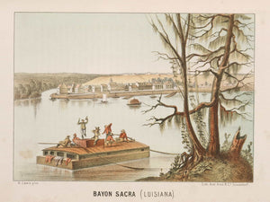 Henry Lewis Bayou Sacra Louisiana By Henry Lewis