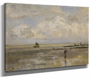 Guillaume Vogels 14" x 11" / Stretched Canvas Wrap Beach By Guillaume Vogels