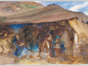 John Singer Sargent Bedouin Tent (1905–6) By John Singer Sargent