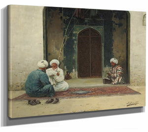 Before The Mosque By Richard Karlovich Zommer