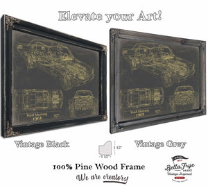 Bella Frye Home & Garden > Decor > Artwork 1965 Ford Mustang  Original Artwork